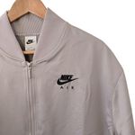 Nike NWT Women’s Air Sportswear Cropped Light Grey Jacket 1X Photo 6