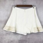 Flannel Australia Linen Shorts Size S Coastal Resort Clean Girl Summer Minimal White Photo 3