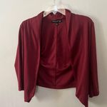 Living Doll Deep Red Cardigan Sweater Small Photo 1