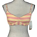 Billabong Large (12) Sunchaser Kenzley Bikini Top Underwire UPF 50 Lined New Photo 1