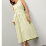 3.1 PHILLIP LIM X RTR Pale Yellow Sleeveless Belted Midi Dress Size 4 Photo 2