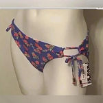 Bongo 💥🆕 Purple Rose Floral Bikini Bottom M🆕 Photo 2