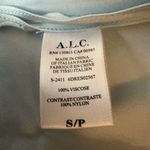 ALC Frank A.L.C. Lennon Lace Accent Satin Slipdress Midi 100% Viscose V-Neck - Sz S - $595 Photo 4