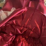 Dancing Queen  NEW XS Spaghetti Straps Burgundy Lace Bodice Short Dress w/pocket Photo 12