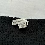 American Eagle  XS Black Floral Babydoll Top w/ Adjustable Straps Photo 2