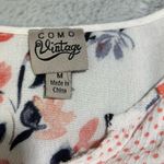 Como vintage Floral Print Women's Top Photo 7