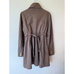 Anthropologie  Tulle Coat Long Sleeve Belted Full Zip Brown Size XL Outerwear Photo 1