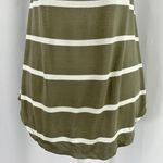 Chaser New Draped Cross Back Shirttail Cami Tank Top Jersey Knit Green Photo 5