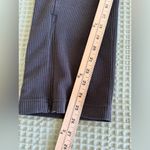 Lululemon  Ribbed Softstreme Zip-Leg High-Rise Cropped Pants 25"
Black
Size 10 Photo 2