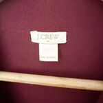 J. CREW | Maroon Merino Wool Cardigan Button Up Sweater Long Sleeve Soft | Small Red Photo 3