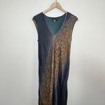 Johnny Was Biya Womens Sleeveless Silk Maxi Dress Multicolor Size Medium Photo 2