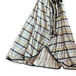 Anthropologie Eze Sur Mer Stripe Print Wrap Dress Spaghetti Strap Cotton Stretch Medium NWT Photo 4