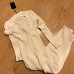 LINDSAY | KNIT MAXI DRESS White Size XS Photo 3