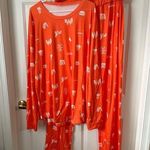 Whataburger Adult PJ's Pajama Set Size 3XL Orange Photo 0