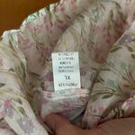 THML Floral Puff Sleeve Blouse XL Photo 4