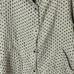 Habitat Jacket Women Gray Black Square Swing Pockets Lagenlook Art To Wear L Photo 1