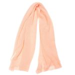 BCBG Women’s Oversized Pink Pleated Wrap Winter Scarf NWT Photo 4