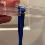 J.Crew Crepe Beach Coverup Dress in Blue Stripe Photo 8