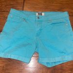 Levi's vibrant turquoise Jean Shorts Casual Denim size 12 Photo 0