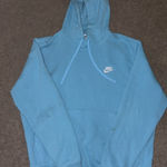 Nike  Hoodie Sweatshirt Blue Photo 0