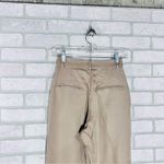 Reformation Mason High Rise Khaki Trousers Size 0P Photo 7