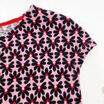 Boden Florrie Cotton Jersey Dress Formica Pink Floral Tile Print Size 6 Photo 4