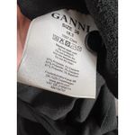 Ganni Clark Black Long Sleeve Tie Waist Jumpsuit Size 36 Photo 5