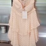 Free People 💕 X SPELL GYPSY💕 Mira Bustier RaRa Dress Ivory Medium M NWT Photo 9