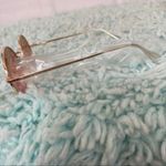 Round Orange Lens and Gold Metal Frames Sunglasses NWOT Photo 4