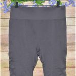 Felina Ladies Gray Floral Leggings Size XL Elastic Waist Athletic Workout Casual Photo 1