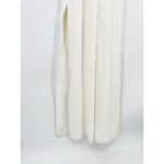 Jonathan Simkhai White Wide Leg Belted Crepe Side Slit Scoop Neck Jumpsuit 0 NWT Photo 9