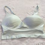 PINK - Victoria's Secret VS PINK Mint Green Shimmer Wireless Push Up Bra Size  Small Photo 6