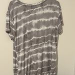 Koolaburra by Ugg  Gray Tie Dye Loungewear Scoop Neck T-Shirt Size Medium Photo 2