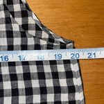 Eileen Fisher  Womens Gingham Organic‎ Linen Sleeveless Tunic Black Small NWT Photo 10