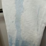 Nili Lotan Womens Tie Dye Joggers Elastic Waist Drawstring Pockets Large White Photo 3