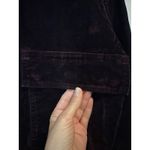 Free People We The Free Suzy Flocked Denim Jacket NWT Wine Burgundy Size M Photo 7