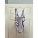 Cupshe NWT Women's Size Medium One Piece Striped Swimsuit Swim Photo 6
