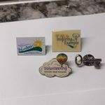 Lot Of 4 Volunteer Tack Pins Photo 1