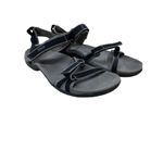 Teva  Womens Verra Shoes Sz 9‎ Gray & Black Strappy Sport Hiking Sandals Adventur Photo 1