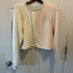 Madewell ‎ MWL crop Colorblock Sweatshirt Photo 9