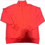 Aritzia Fleece TNA Boyfriend 1/2 Zip Sweatshirt Photo 1