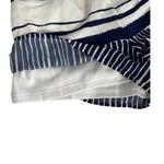 Lulus Blue & White Striped Tie Front Strapless Romper Size XS Photo 12