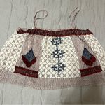 Free People  Can't Stop the Feeling Boho Fringe Crop Top Photo 3