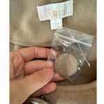 Belle by Kim Gravel Faux Wool Out On The Town Topper Silver Mink NWOT Brown Size L Photo 10