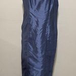 Alex Evenings Blue purple Blazer w/ Notched Lapel & Fitted dress woman size 12 Photo 6