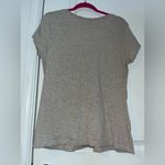 Ambiance Apparel  Brown Scoop Neck Cotton Spandex Short Sleeve Chico Top - Sz 2X Photo 1