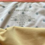 Summersalt NEW NWT High Cut Mid Rise Polka Dot Bikini Bottom Size 12 Photo 4