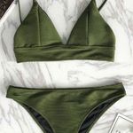 Cupshe Hunter Green Bikini Set  Photo 0