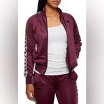 Kappa 222 Banda Wanniston Slim Track Jacket Size Small Plum Photo 1