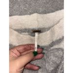 Free People  Lafayette Striped Alpaca Blend Poncho Sweater Cream Gray  SZ‎ XS Photo 2